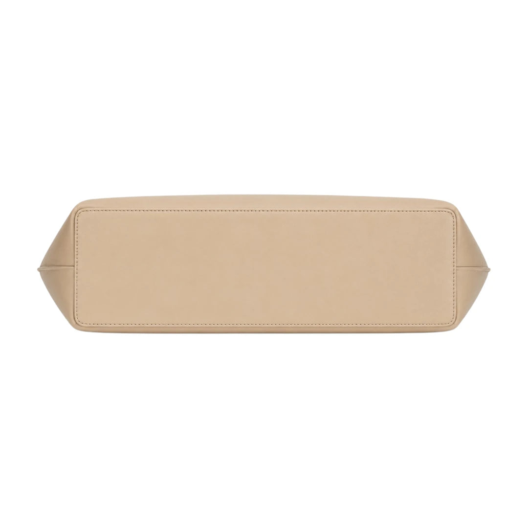 Dalsea Beige Contrast Handle Tote Bag